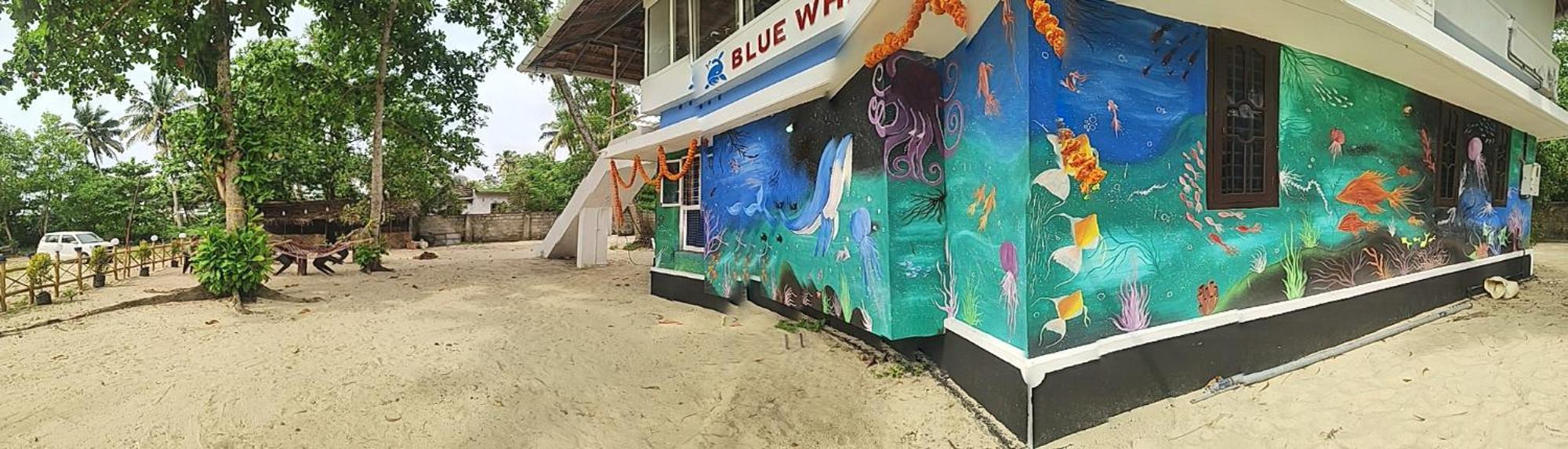 Marari Blue Whale Beach House Alappuzha Exteriör bild