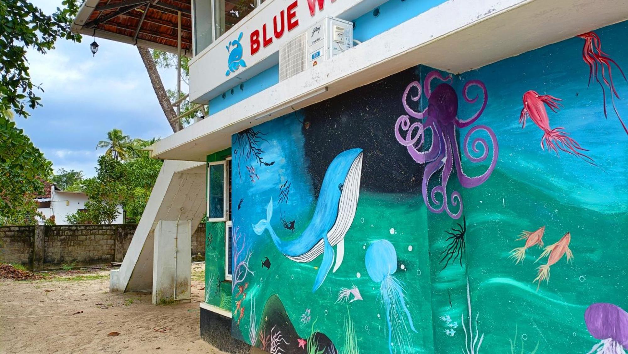 Marari Blue Whale Beach House Alappuzha Exteriör bild